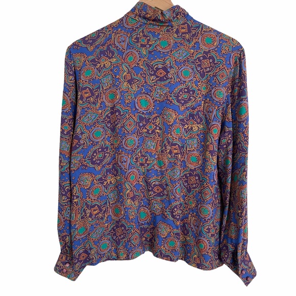 Vintage Sophisticates by Pendleton Abstract Blouse - Picture 5 of 8